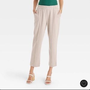 High Rise Ankle Pants